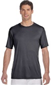 Hanes Adult Cool Dri FreshIQ T-Shirt BLACK Primary