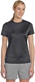 Hanes Ladies Cool Dri FreshIQ Performance T-Shirt BLACK Primary