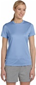 Hanes Ladies Cool Dri FreshIQ Performance T-Shirt LIGHT BLUE Primary