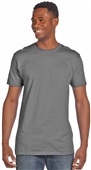 Hanes Unisex/Youth Ringspun Cotton Nano-T T-Shirt SMOKE GRAY Primary