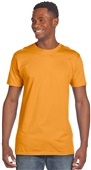 Hanes Unisex/Youth Ringspun Cotton Nano-T T-Shirt GOLD Primary