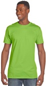 Hanes Unisex/Youth Ringspun Cotton Nano-T T-Shirt LIME Primary