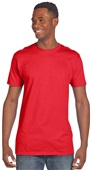 Hanes Unisex/Youth Ringspun Cotton Nano-T T-Shirt ATHLETIC RED Primary