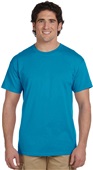Hanes Adult Youth 50/50 Ecosmart T-Shirt TEAL Primary