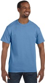 Hanes Mens Rib Crewneck Authentic-T T-Shirt 5250T CAROLINA BLUE Primary