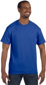 Hanes Mens Rib Crewneck Authentic-T T-Shirt 5250T DEEP ROYAL Primary