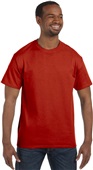 Hanes Mens Rib Crewneck Authentic-T T-Shirt 5250T