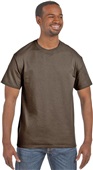 Hanes Mens Rib Crewneck Authentic-T T-Shirt 5250T