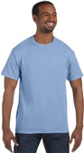 Hanes Mens Rib Crewneck Authentic-T T-Shirt 5250T LIGHT BLUE Primary