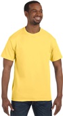 Hanes Mens Rib Crewneck Authentic-T T-Shirt 5250T