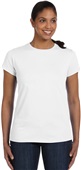 Hanes Ladies 6.1 oz. Tagless T-Shirt WHITE Primary