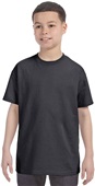 Hanes Youth 6.1 oz. Tagless T-Shirt BLACK Primary