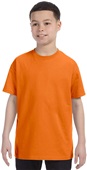 Hanes Youth 6.1 oz. Tagless T-Shirt ORANGE Primary