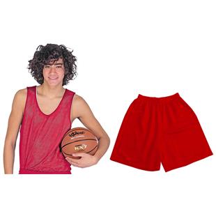 Men red Basketball Set Uniforms kits Sports clothes kids black