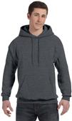 Hanes Unisex Ecosmart 50/50 Pullover Hoodie CHARCOAL HEATHER Primary