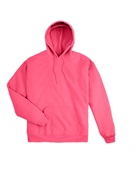 Hanes Unisex Ecosmart 50/50 Pullover Hoodie SAFETY PINK Primary