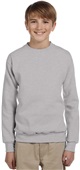 Hanes Youth ComfortBlend EcoSmart Fleece Crew LIGHT STEEL Primary
