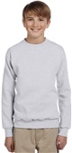 Hanes Youth ComfortBlend EcoSmart Fleece Crew ASH Primary
