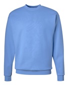 Hanes Unisex Ecosmart 50/50 Crewneck Sweatshirt CAROLINA BLUE Primary