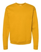 Hanes Unisex Ecosmart 50/50 Crewneck Sweatshirt GOLD Primary