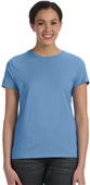 Hanes Ladies Ringspun Cotton nano-T T-Shirt CAROLINA BLUE Primary