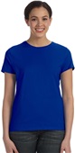 Hanes Ladies Ringspun Cotton nano-T T-Shirt DEEP ROYAL Primary