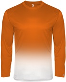 Badger Adult Youth Long Sleeve Ombre Tees