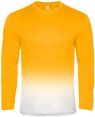 Badger Adult Youth Long Sleeve Ombre Tees