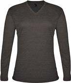 Badger Sport Womens Tri-Blend Long Sleeve Tee BLACK Primary