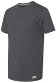 Mens AM Black/Heather Odor/Wicking UPF30 Tee Mens AM Black/Heather Odor/Wicking UPF30 Tee