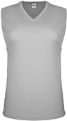 Badger Sport Womens C2 Sleeveless Tee SILVER Primary