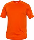 Rawlings Adult Youth Crew Neck Tech Tee BURNT ORANGE Primary