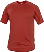 Rawlings Adult Youth Crew Neck Tech Tee CARDINAL Primary