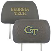 Fan Mats NCAA Georgia Tech Head Rest Cover (set)