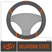 Fan Mats NCAA Oklahoma State Steering Wheel Cover