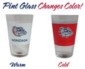 NCAA Gonzaga University ThermoH Exray Pint Glass NCAA Gonzaga University ThermoH Exray Pint Glass