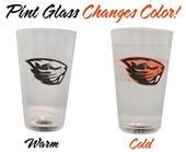 Oregon State University ThermoC Logo Pint Glass Oregon State University ThermoC Logo Pint Glass