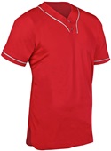 Champro Heater 2-Button Piped Baseball Jersey