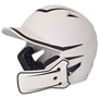 CHAMPRO HX Legend Plus Baseball-Schlaghelm – Mit Abnehmbarem Kieferschutz, ABS-Schale, Belüftet, Größen Senior/Junior (matte Farbkombi)
