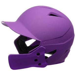 purple batting helmet