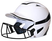 Champro HX Rise Pro Batting Helmet w/Facemask