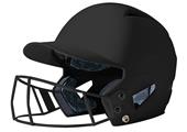Champro HX Rise Softball Batting Helmet w/Facemask