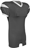 Champro Adult Youth Backer Football Jersey BLACK/WHITE Primary