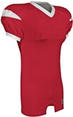 Champro Adult Youth Backer Football Jersey SCARLET/WHITE Primary