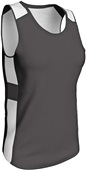 Champro Crossover Reversible Basketball Jersey Outside: BLACK/WHITE, Inside: WHITE/BLACK Primary