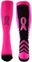 Breast Cancer Pink Top Rank Pink Ribbon OTC Socks