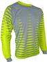 Vizari Adult/Youth Corsica Goalkeeper Jersey GREY/YELLOW Primary