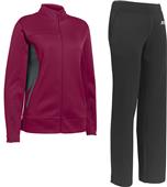 Womens Full Zip Jacket & Warmup Pants KIT Womens Full Zip Jacket & Warmup Pants KIT