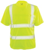 Game Sportswear The Ventilated Tee with Segmented Reflective Tape 235R