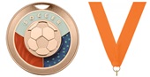 Hasty Award Freedom 3" Soccer Matte Medal